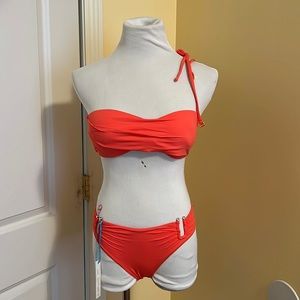 Dorit Two piece Swimsuit with removable strap